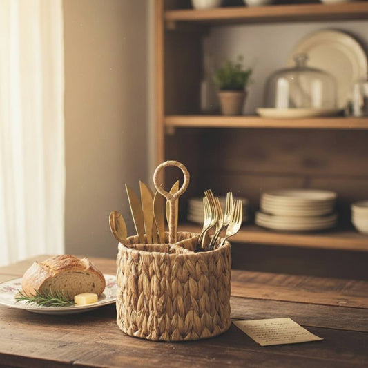 The Heritage Divided Cutlery Caddy