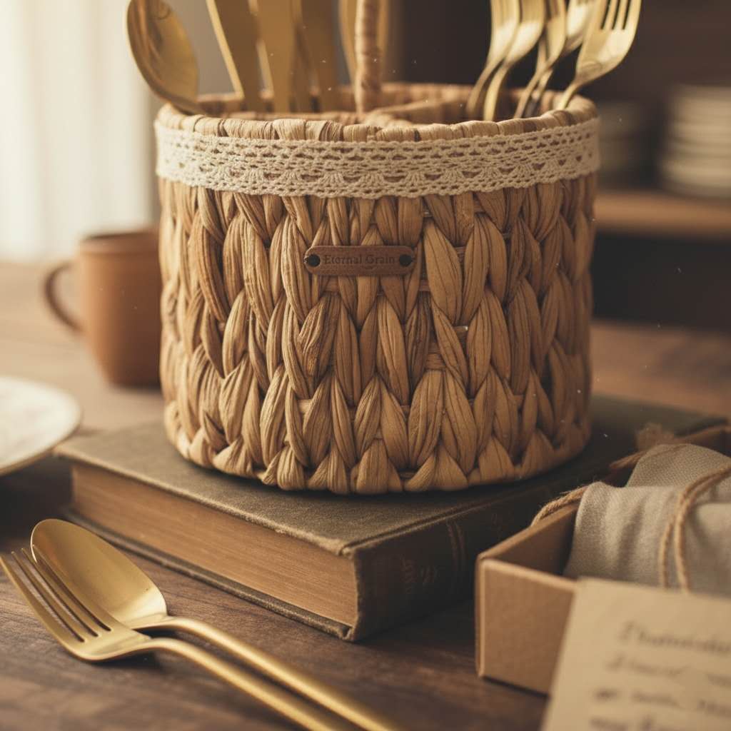 The Heritage Divided Cutlery Caddy