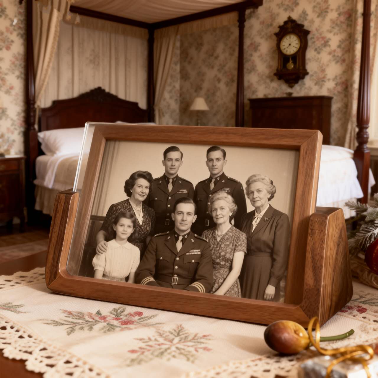 The Heritage Heart-Bound Photo Display